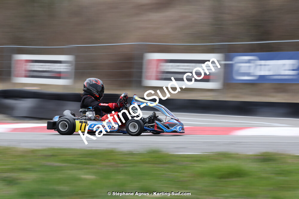 9 & 10/03/2024 : 1ère manche du Championnat du Sud au circuit d’Aigues-Vives (photos Stéphane Agnus) 2024 — karting