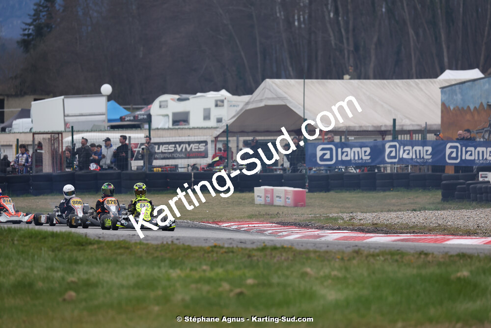 9 & 10/03/2024 : 1ère manche du Championnat du Sud au circuit d’Aigues-Vives (photos Stéphane Agnus) 2024 — karting