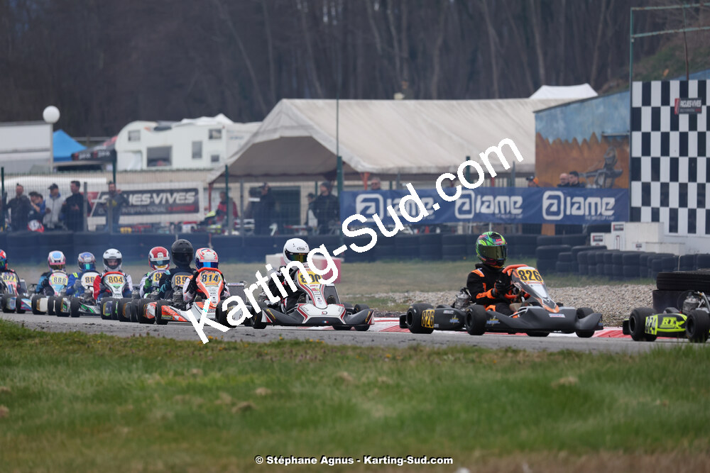 9 & 10/03/2024 : 1ère manche du Championnat du Sud au circuit d’Aigues-Vives (photos Stéphane Agnus) 2024 — karting