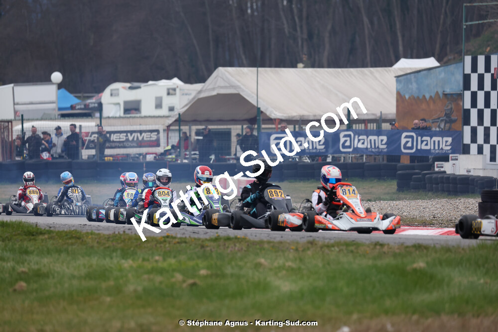 9 & 10/03/2024 : 1ère manche du Championnat du Sud au circuit d’Aigues-Vives (photos Stéphane Agnus) 2024 — karting