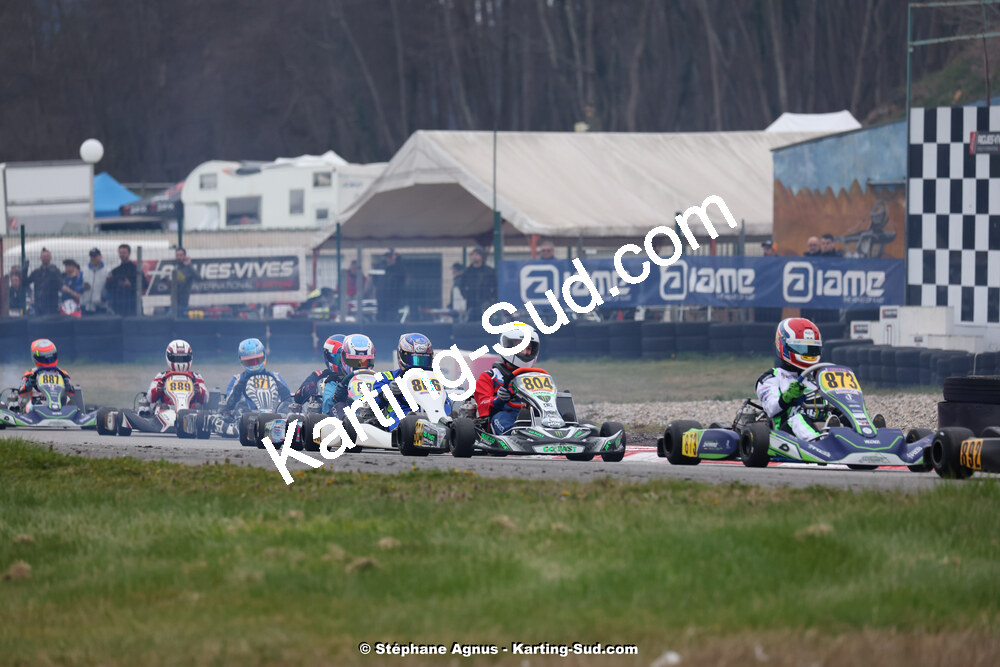 9 & 10/03/2024 : 1ère manche du Championnat du Sud au circuit d’Aigues-Vives (photos Stéphane Agnus) 2024 — karting