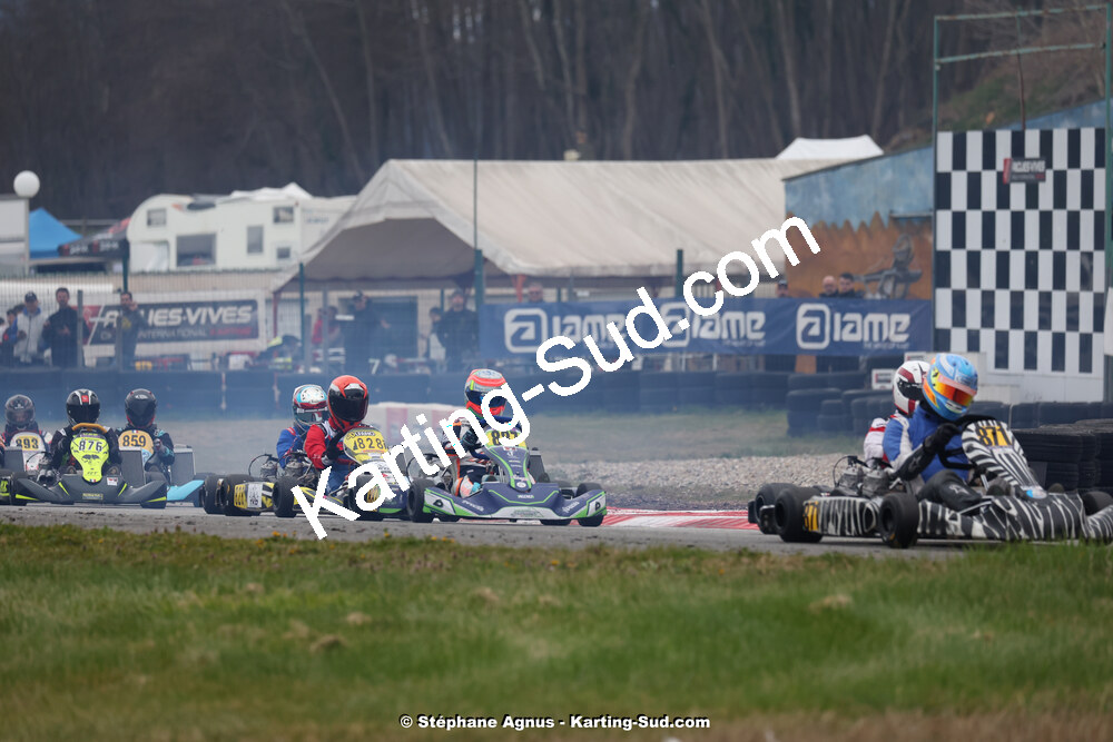 9 & 10/03/2024 : 1ère manche du Championnat du Sud au circuit d’Aigues-Vives (photos Stéphane Agnus) 2024 — karting