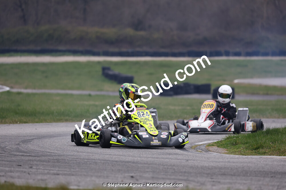 9 & 10/03/2024 : 1ère manche du Championnat du Sud au circuit d’Aigues-Vives (photos Stéphane Agnus) 2024 — karting