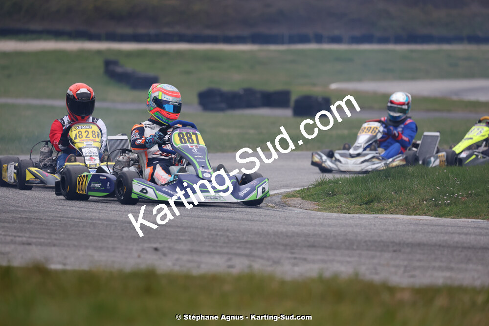 9 & 10/03/2024 : 1ère manche du Championnat du Sud au circuit d’Aigues-Vives (photos Stéphane Agnus) 2024 — karting