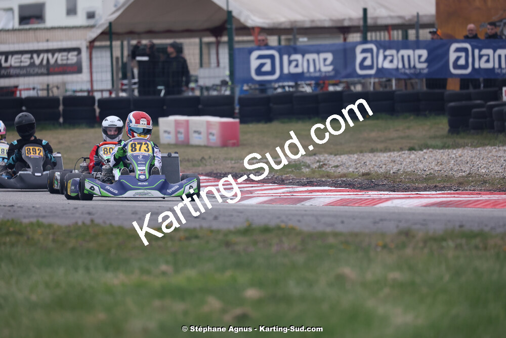 9 & 10/03/2024 : 1ère manche du Championnat du Sud au circuit d’Aigues-Vives (photos Stéphane Agnus) 2024 — karting