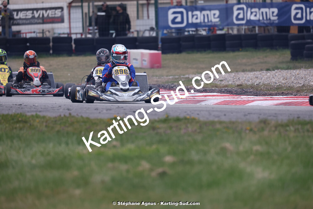 9 & 10/03/2024 : 1ère manche du Championnat du Sud au circuit d’Aigues-Vives (photos Stéphane Agnus) 2024 — karting