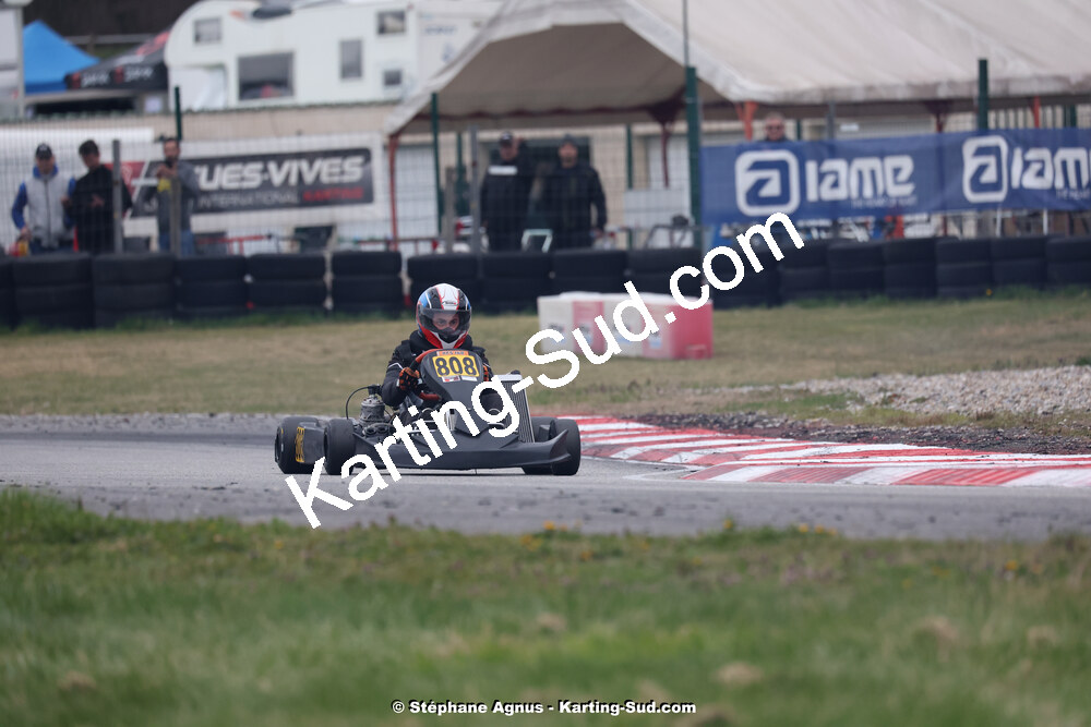 9 & 10/03/2024 : 1ère manche du Championnat du Sud au circuit d’Aigues-Vives (photos Stéphane Agnus) 2024 — karting