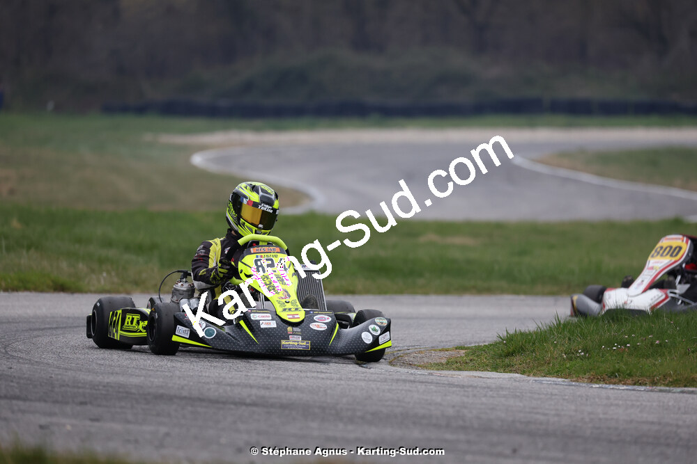 9 & 10/03/2024 : 1ère manche du Championnat du Sud au circuit d’Aigues-Vives (photos Stéphane Agnus) 2024 — karting