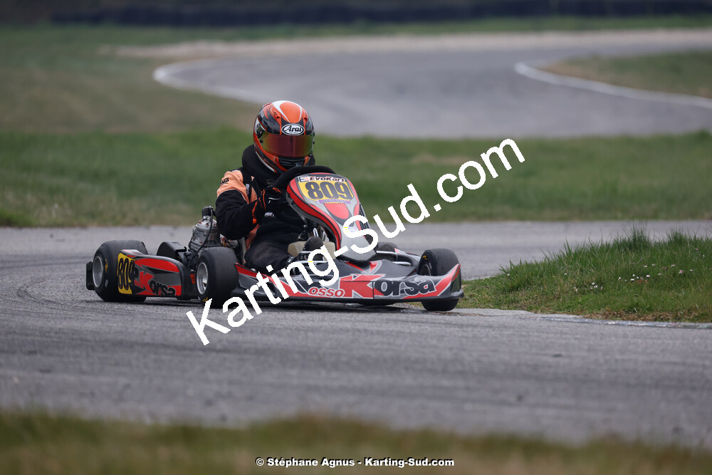 9 & 10/03/2024 : 1ère manche du Championnat du Sud au circuit d’Aigues-Vives (photos Stéphane Agnus) 2024 — karting