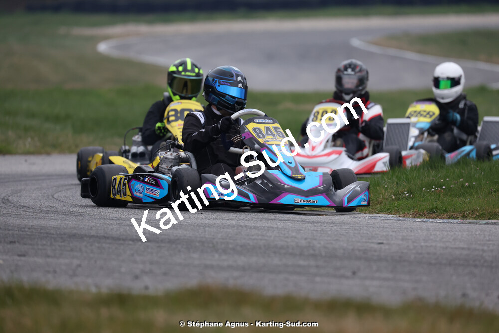 9 & 10/03/2024 : 1ère manche du Championnat du Sud au circuit d’Aigues-Vives (photos Stéphane Agnus) 2024 — karting