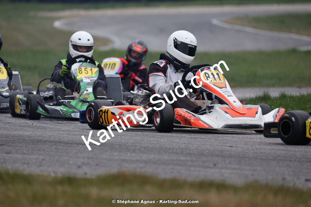 9 & 10/03/2024 : 1ère manche du Championnat du Sud au circuit d’Aigues-Vives (photos Stéphane Agnus) 2024 — karting