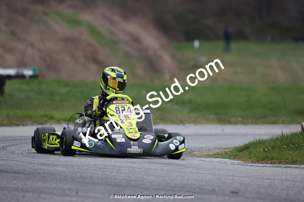 9 & 10/03/2024 : 1ère manche du Championnat du Sud au circuit d’Aigues-Vives (photos Stéphane Agnus) 2024 — karting