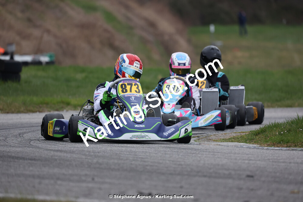 9 & 10/03/2024 : 1ère manche du Championnat du Sud au circuit d’Aigues-Vives (photos Stéphane Agnus) 2024 — karting