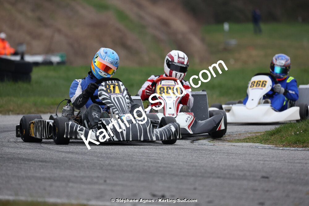 9 & 10/03/2024 : 1ère manche du Championnat du Sud au circuit d’Aigues-Vives (photos Stéphane Agnus) 2024 — karting