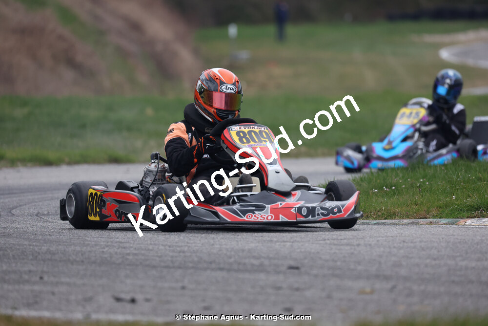 9 & 10/03/2024 : 1ère manche du Championnat du Sud au circuit d’Aigues-Vives (photos Stéphane Agnus) 2024 — karting