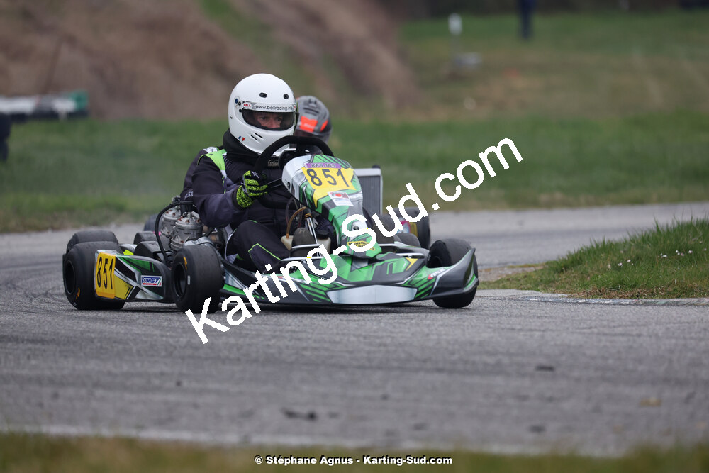 9 & 10/03/2024 : 1ère manche du Championnat du Sud au circuit d’Aigues-Vives (photos Stéphane Agnus) 2024 — karting