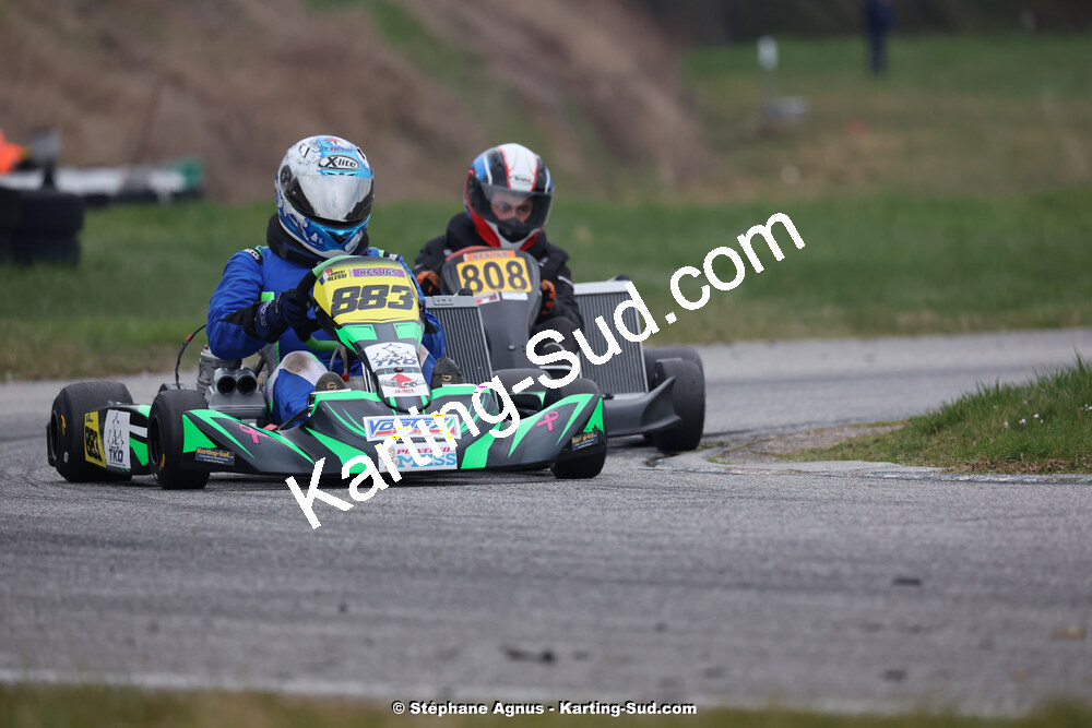 9 & 10/03/2024 : 1ère manche du Championnat du Sud au circuit d’Aigues-Vives (photos Stéphane Agnus) 2024 — karting