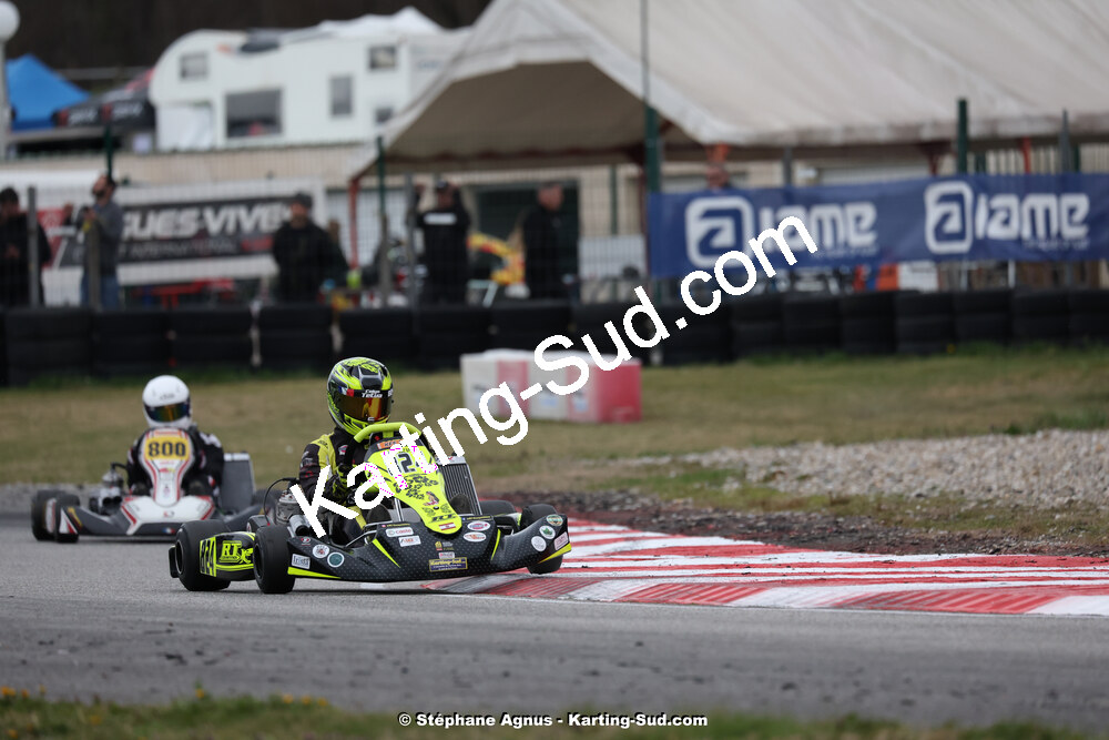 9 & 10/03/2024 : 1ère manche du Championnat du Sud au circuit d’Aigues-Vives (photos Stéphane Agnus) 2024 — karting