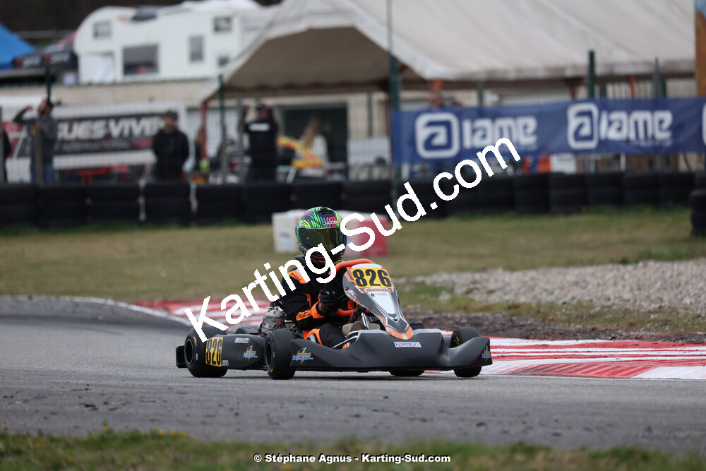 9 & 10/03/2024 : 1ère manche du Championnat du Sud au circuit d’Aigues-Vives (photos Stéphane Agnus) 2024 — karting