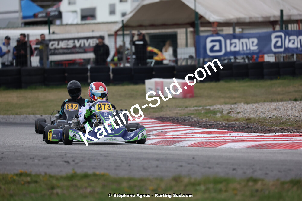 9 & 10/03/2024 : 1ère manche du Championnat du Sud au circuit d’Aigues-Vives (photos Stéphane Agnus) 2024 — karting