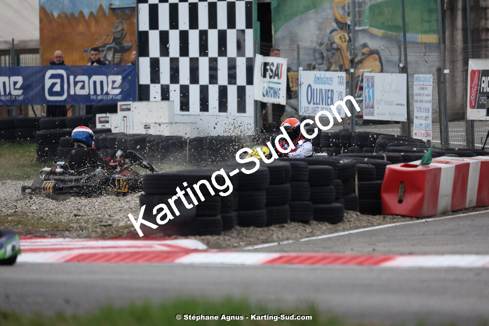 9 & 10/03/2024 : 1ère manche du Championnat du Sud au circuit d’Aigues-Vives (photos Stéphane Agnus) 2024 — karting
