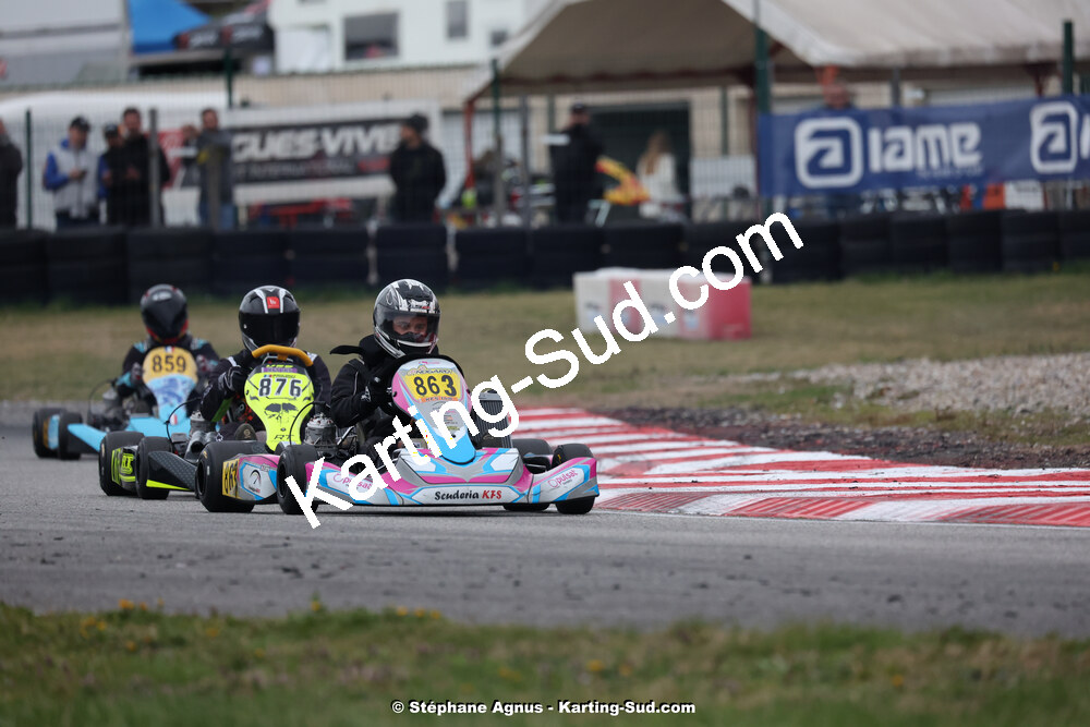 9 & 10/03/2024 : 1ère manche du Championnat du Sud au circuit d’Aigues-Vives (photos Stéphane Agnus) 2024 — karting