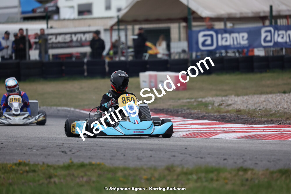 9 & 10/03/2024 : 1ère manche du Championnat du Sud au circuit d’Aigues-Vives (photos Stéphane Agnus) 2024 — karting
