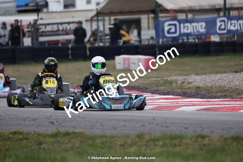 9 & 10/03/2024 : 1ère manche du Championnat du Sud au circuit d’Aigues-Vives (photos Stéphane Agnus) 2024 — karting