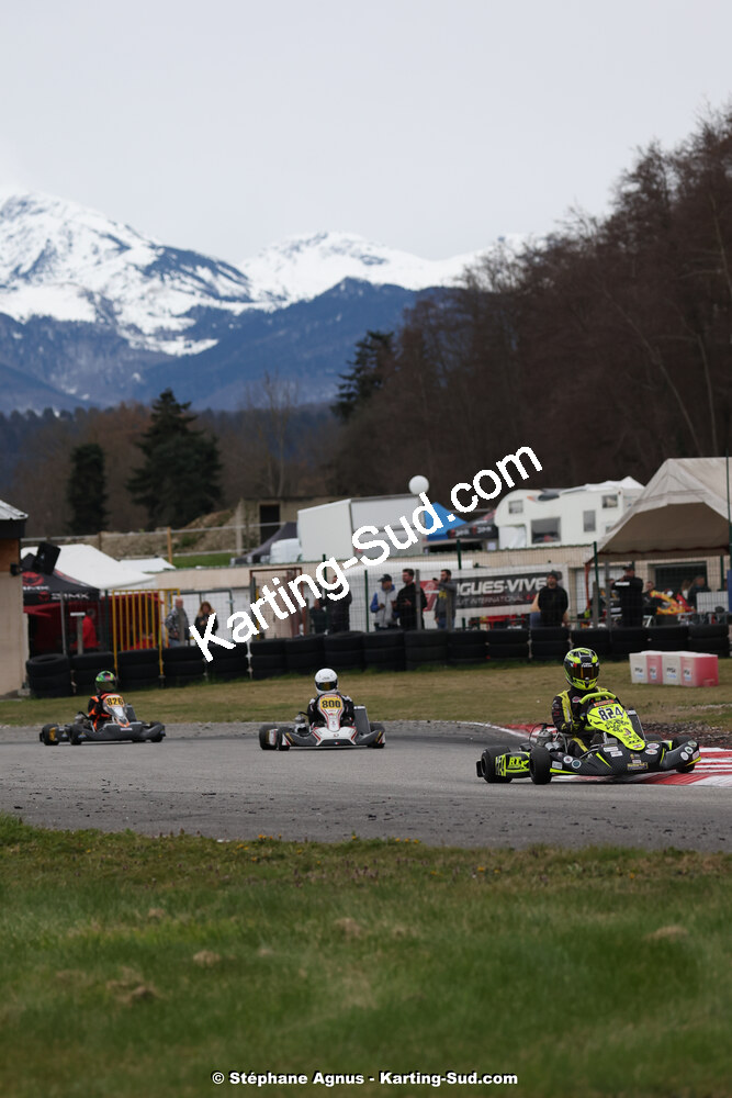 9 & 10/03/2024 : 1ère manche du Championnat du Sud au circuit d’Aigues-Vives (photos Stéphane Agnus) 2024 — karting
