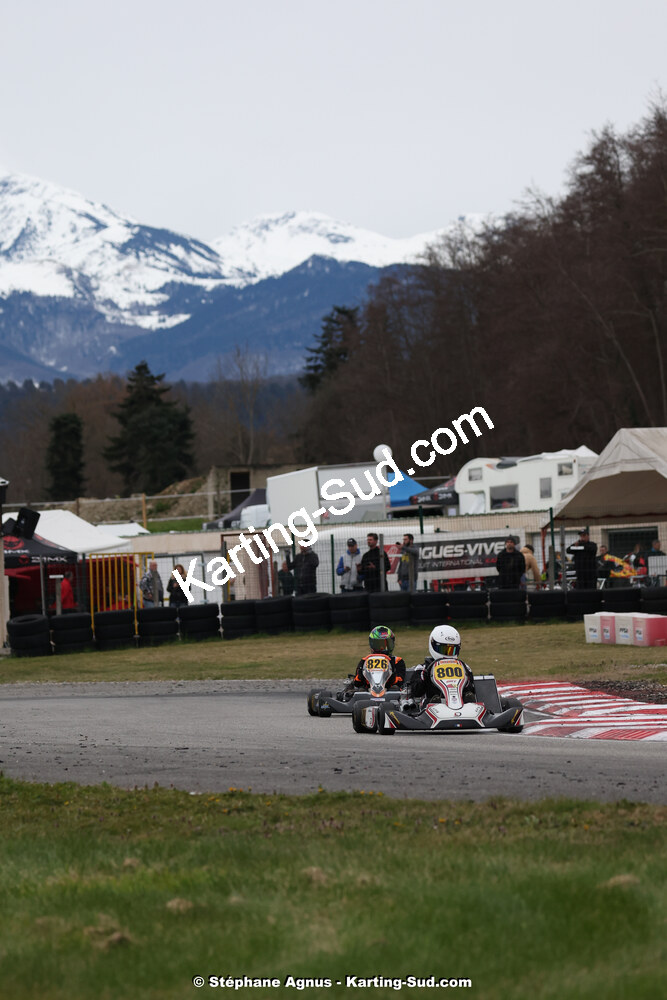 9 & 10/03/2024 : 1ère manche du Championnat du Sud au circuit d’Aigues-Vives (photos Stéphane Agnus) 2024 — karting