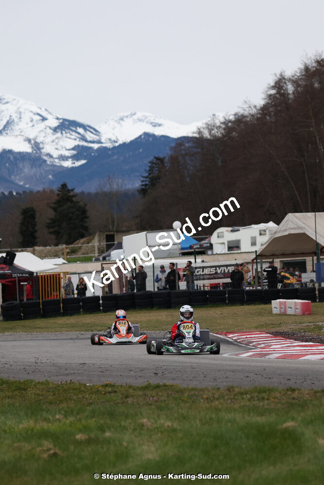 9 & 10/03/2024 : 1ère manche du Championnat du Sud au circuit d’Aigues-Vives (photos Stéphane Agnus) 2024 — karting