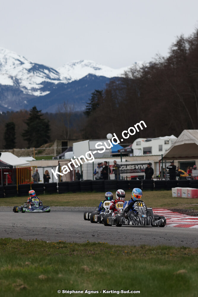 9 & 10/03/2024 : 1ère manche du Championnat du Sud au circuit d’Aigues-Vives (photos Stéphane Agnus) 2024 — karting