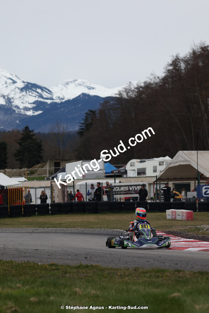 9 & 10/03/2024 : 1ère manche du Championnat du Sud au circuit d’Aigues-Vives (photos Stéphane Agnus) 2024 — karting