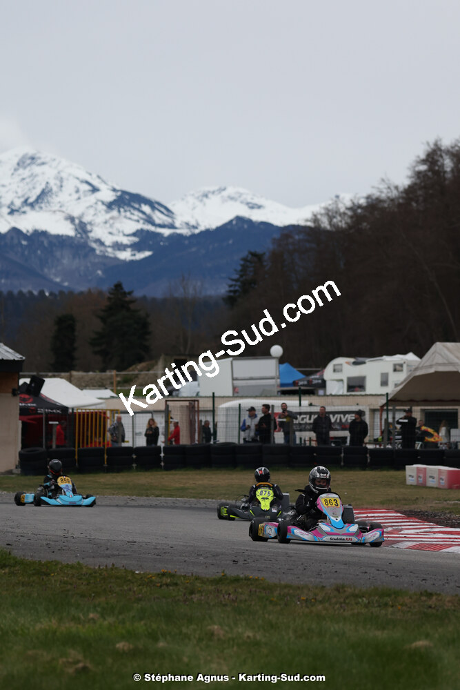 9 & 10/03/2024 : 1ère manche du Championnat du Sud au circuit d’Aigues-Vives (photos Stéphane Agnus) 2024 — karting