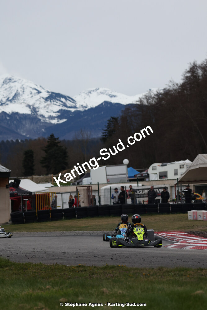 9 & 10/03/2024 : 1ère manche du Championnat du Sud au circuit d’Aigues-Vives (photos Stéphane Agnus) 2024 — karting