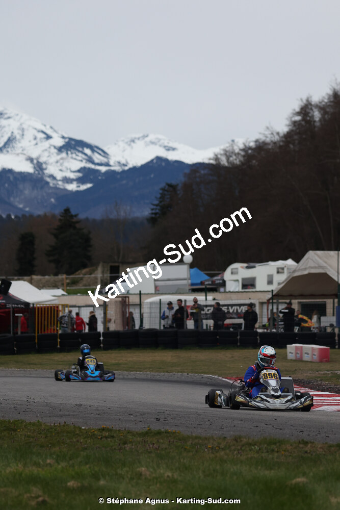 9 & 10/03/2024 : 1ère manche du Championnat du Sud au circuit d’Aigues-Vives (photos Stéphane Agnus) 2024 — karting