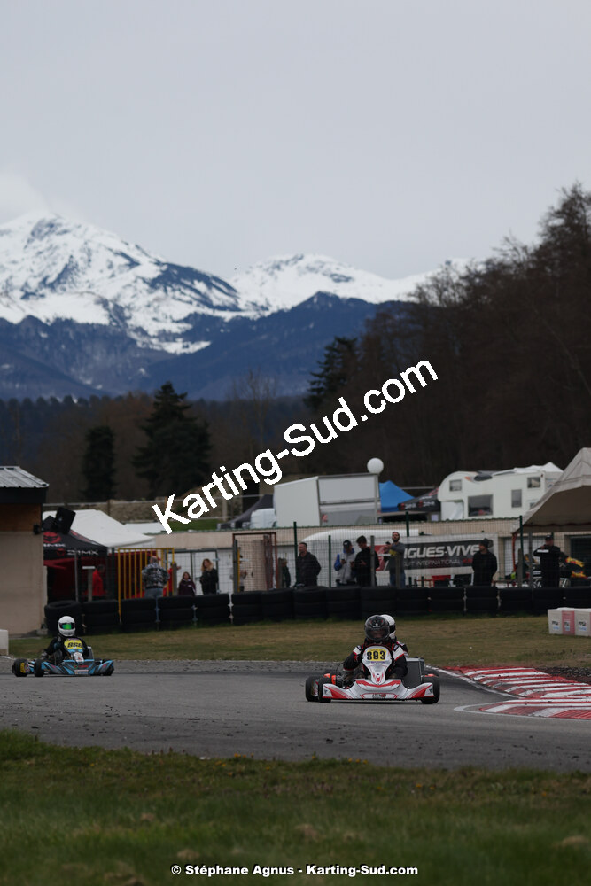 9 & 10/03/2024 : 1ère manche du Championnat du Sud au circuit d’Aigues-Vives (photos Stéphane Agnus) 2024 — karting