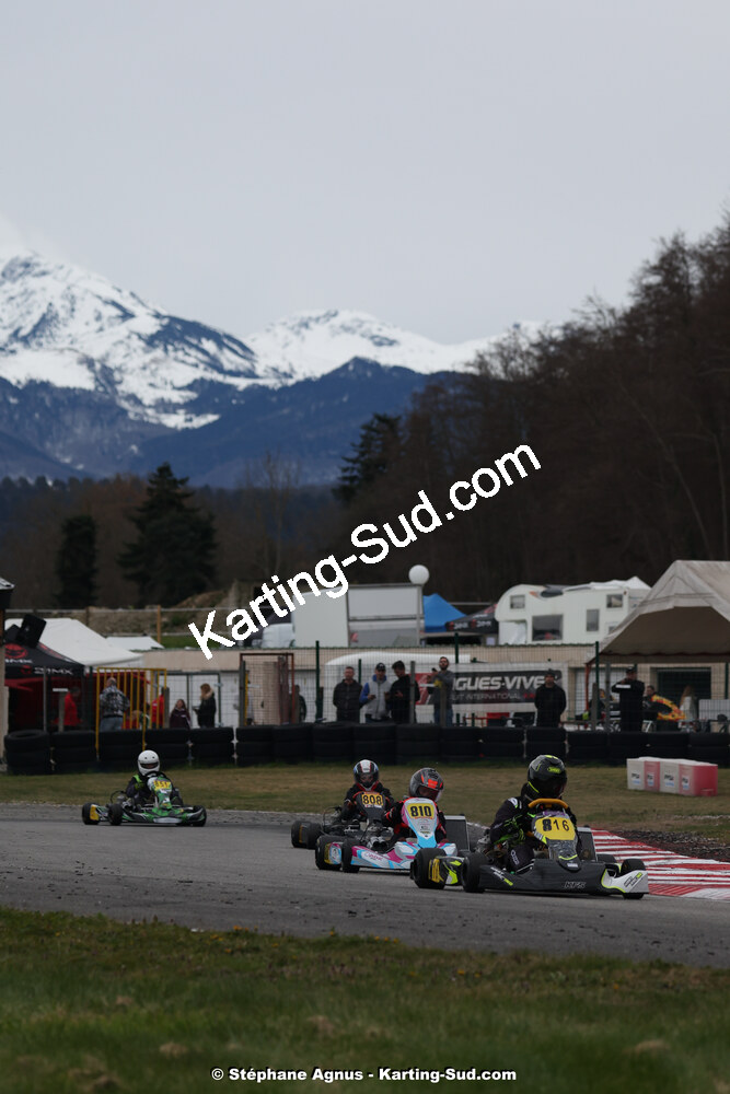 9 & 10/03/2024 : 1ère manche du Championnat du Sud au circuit d’Aigues-Vives (photos Stéphane Agnus) 2024 — karting