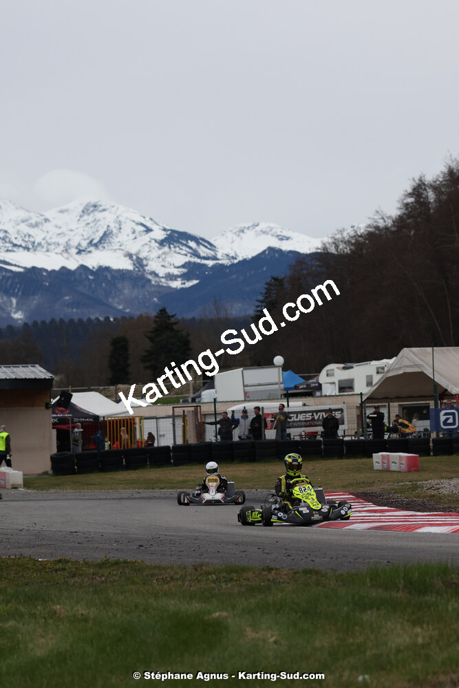 9 & 10/03/2024 : 1ère manche du Championnat du Sud au circuit d’Aigues-Vives (photos Stéphane Agnus) 2024 — karting