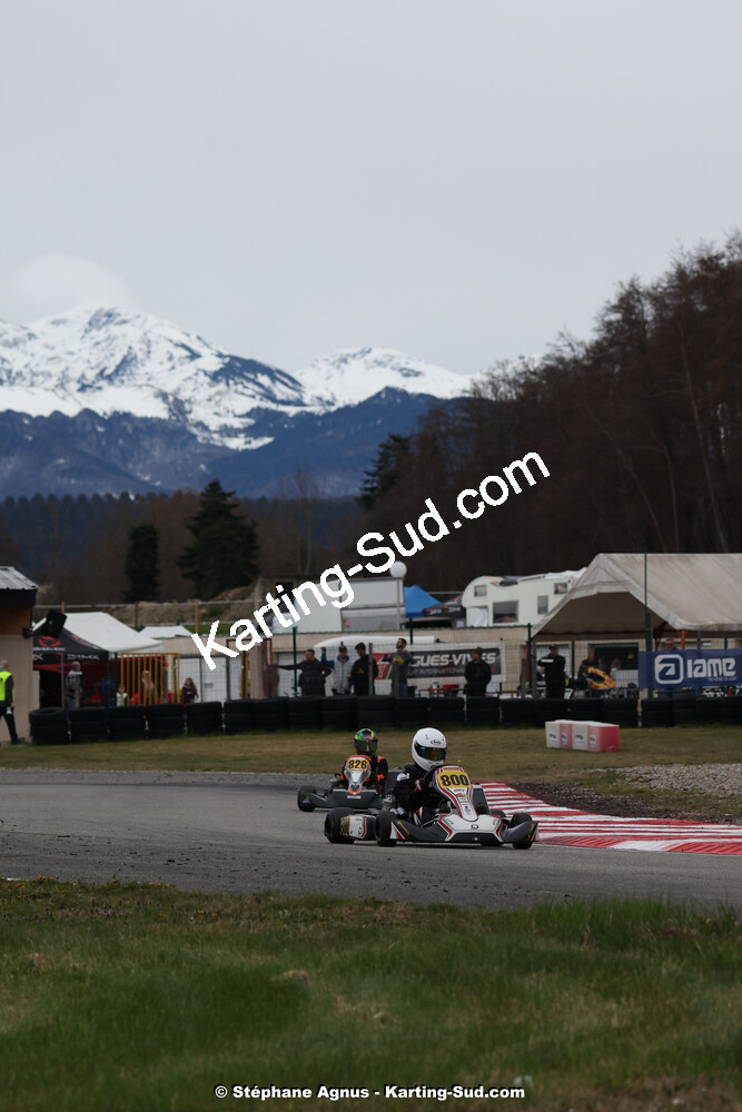 9 & 10/03/2024 : 1ère manche du Championnat du Sud au circuit d’Aigues-Vives (photos Stéphane Agnus) 2024 — karting