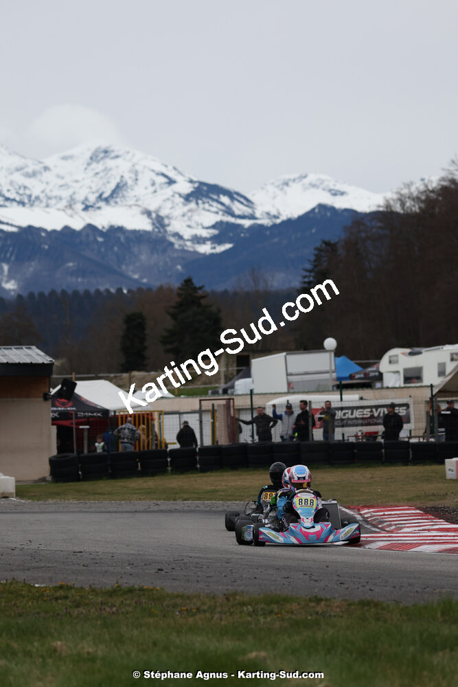 9 & 10/03/2024 : 1ère manche du Championnat du Sud au circuit d’Aigues-Vives (photos Stéphane Agnus) 2024 — karting