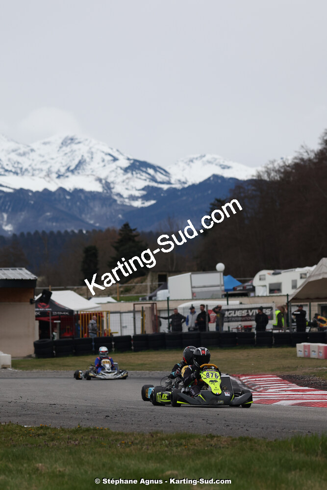 9 & 10/03/2024 : 1ère manche du Championnat du Sud au circuit d’Aigues-Vives (photos Stéphane Agnus) 2024 — karting