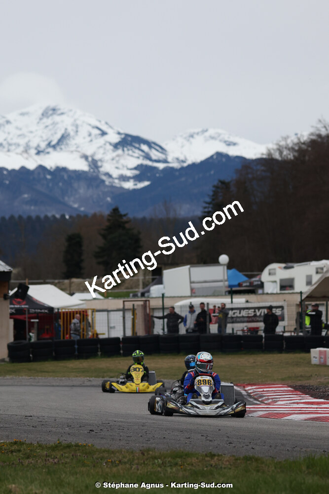 9 & 10/03/2024 : 1ère manche du Championnat du Sud au circuit d’Aigues-Vives (photos Stéphane Agnus) 2024 — karting