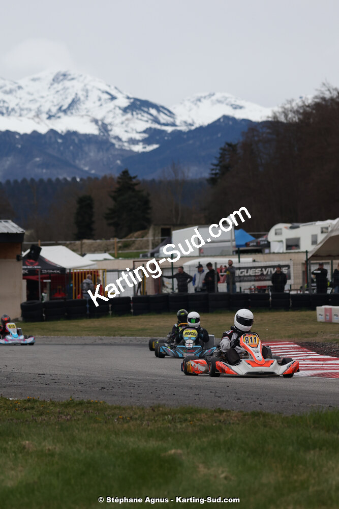 9 & 10/03/2024 : 1ère manche du Championnat du Sud au circuit d’Aigues-Vives (photos Stéphane Agnus) 2024 — karting