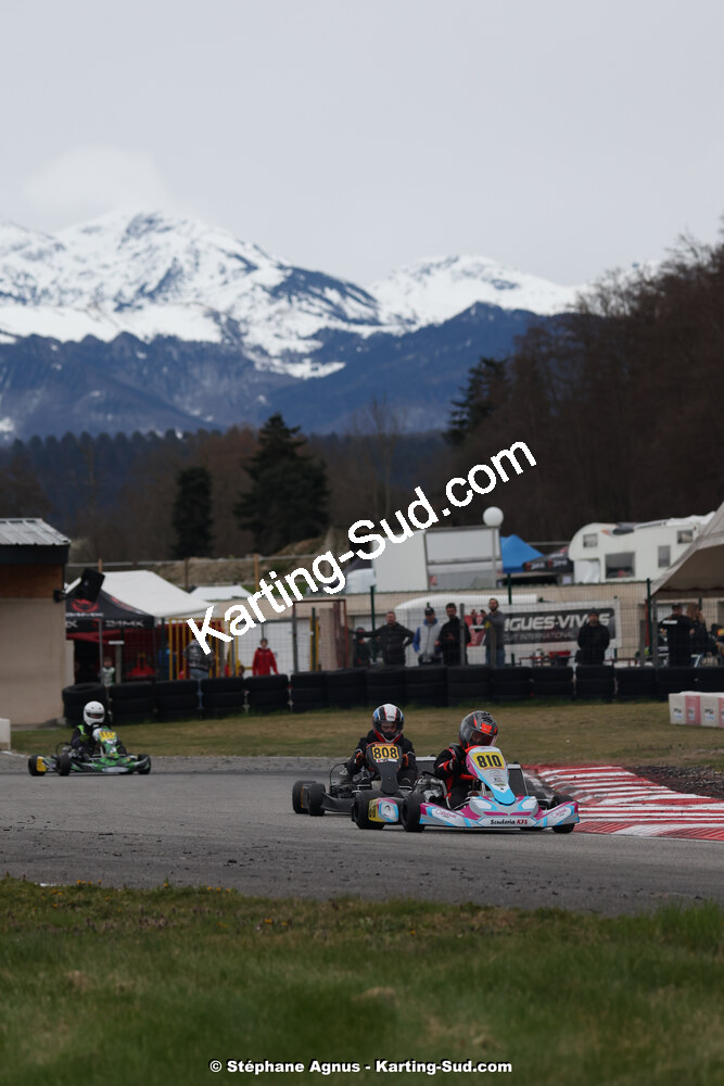 9 & 10/03/2024 : 1ère manche du Championnat du Sud au circuit d’Aigues-Vives (photos Stéphane Agnus) 2024 — karting