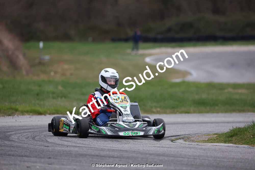 9 & 10/03/2024 : 1ère manche du Championnat du Sud au circuit d’Aigues-Vives (photos Stéphane Agnus) 2024 — karting