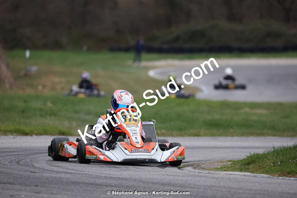 9 & 10/03/2024 : 1ère manche du Championnat du Sud au circuit d’Aigues-Vives (photos Stéphane Agnus) 2024 — karting