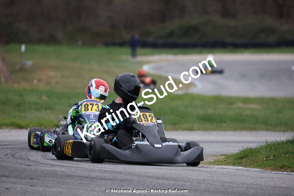 9 & 10/03/2024 : 1ère manche du Championnat du Sud au circuit d’Aigues-Vives (photos Stéphane Agnus) 2024 — karting