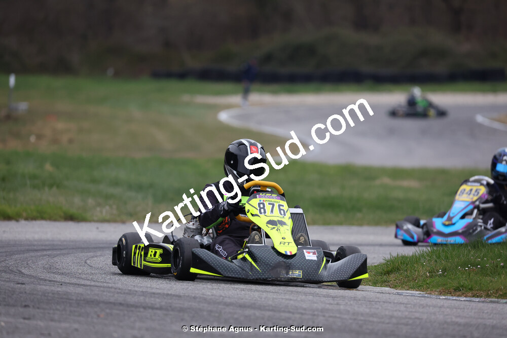 9 & 10/03/2024 : 1ère manche du Championnat du Sud au circuit d’Aigues-Vives (photos Stéphane Agnus) 2024 — karting
