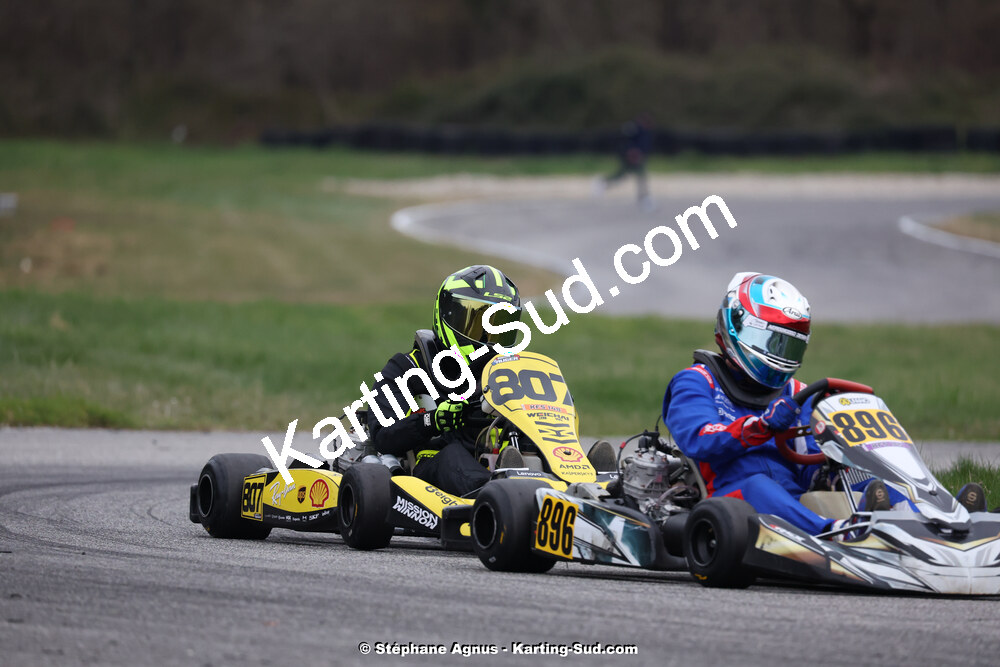 9 & 10/03/2024 : 1ère manche du Championnat du Sud au circuit d’Aigues-Vives (photos Stéphane Agnus) 2024 — karting